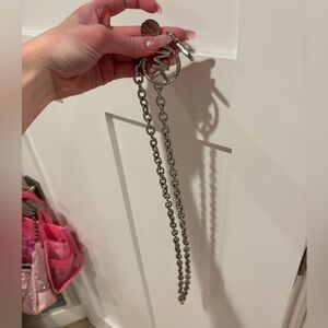 Michael Kors Logo Chainlink Belt